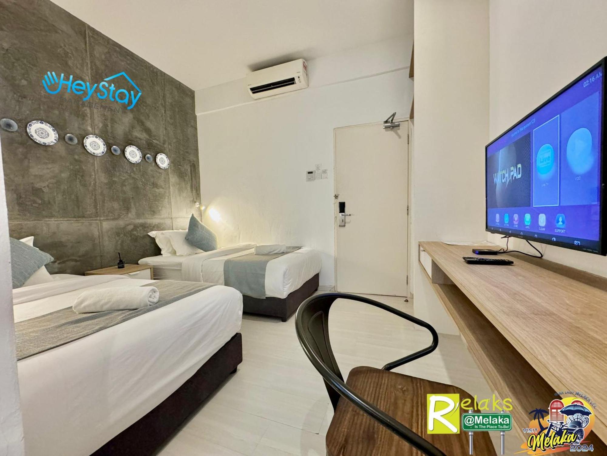 Modern Cave Guest House Walking Distance 5Mins To Jonker Malacca Buitenkant foto
