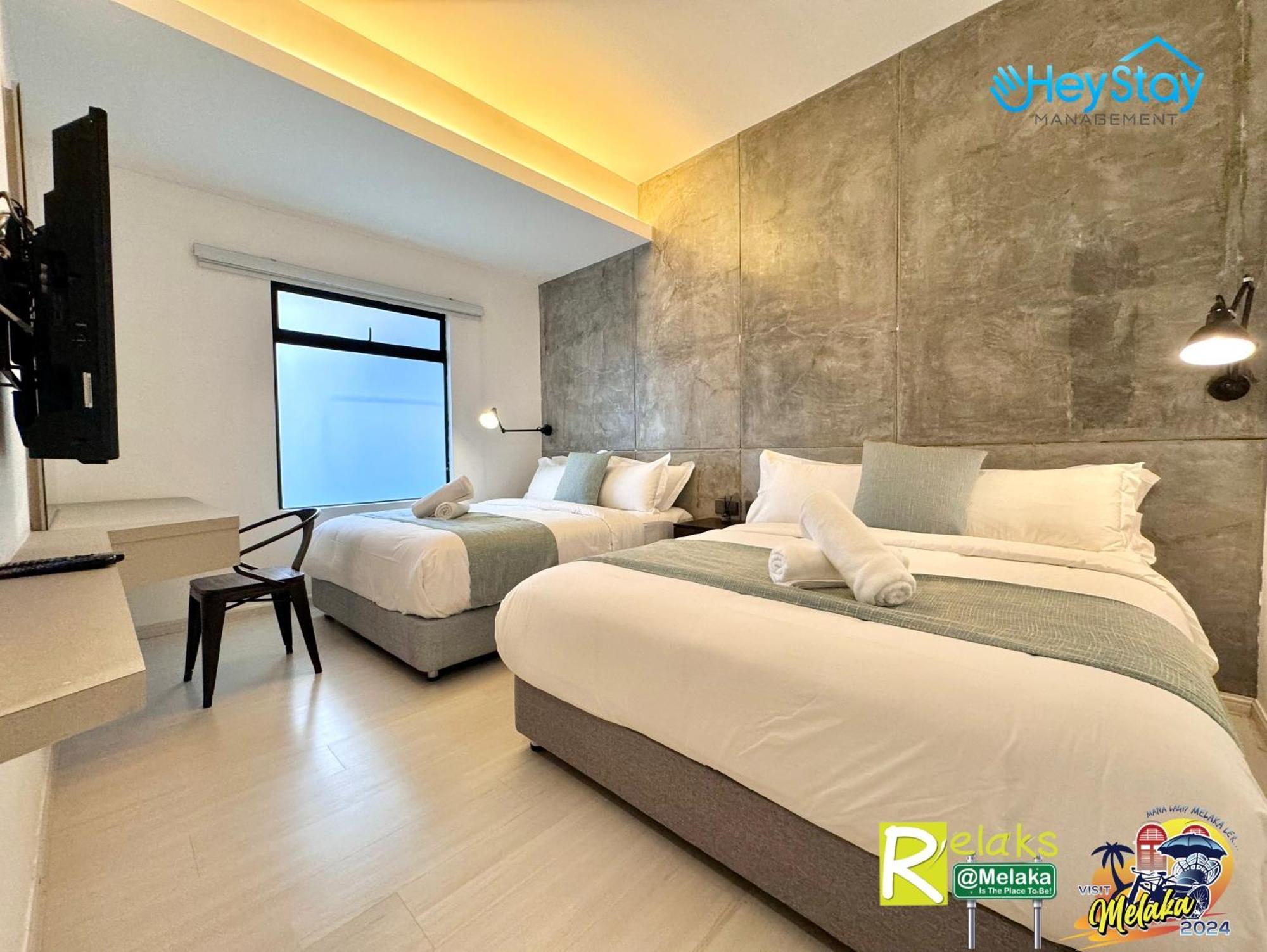 Modern Cave Guest House Walking Distance 5Mins To Jonker Malacca Buitenkant foto
