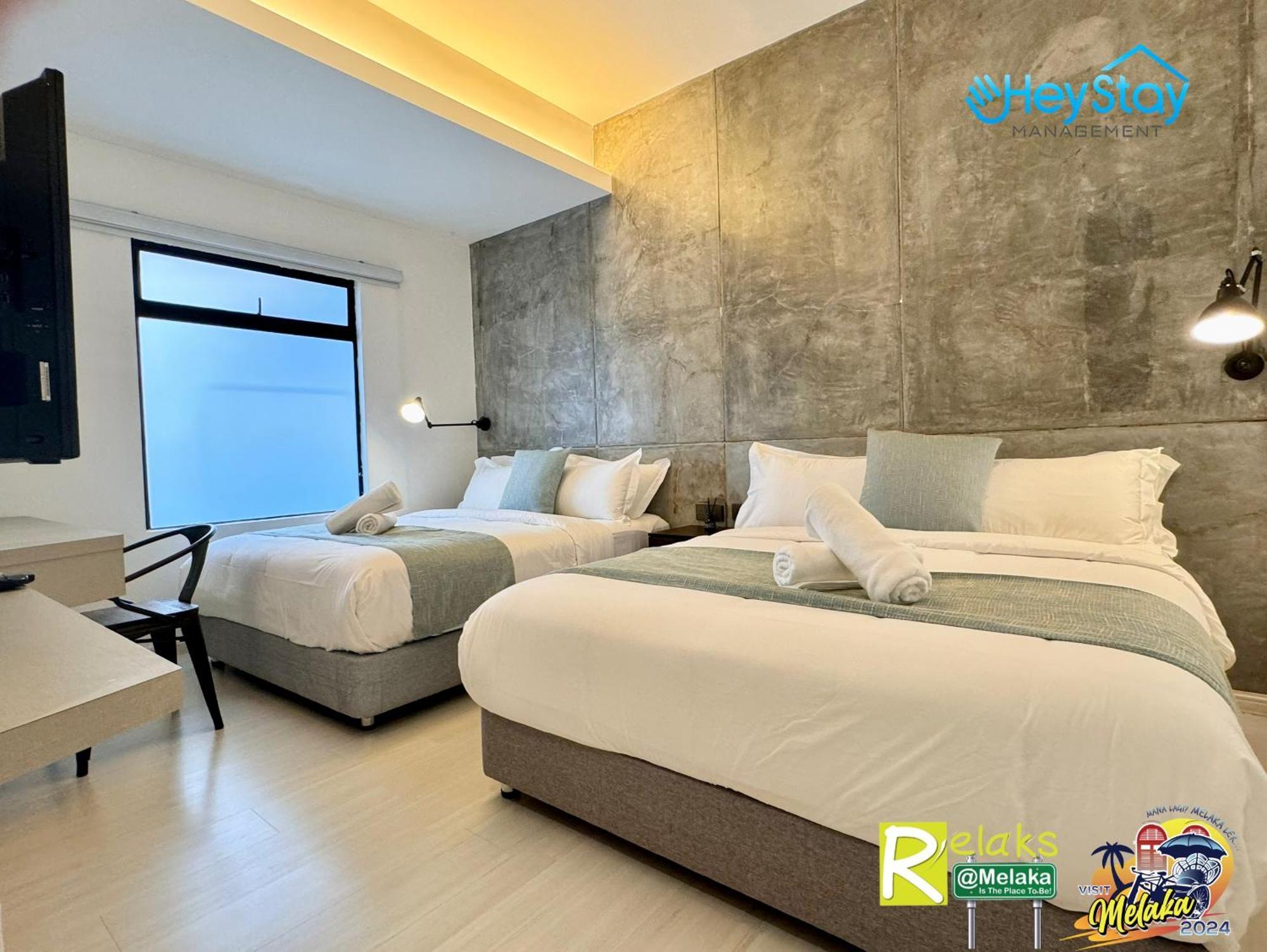 Modern Cave Guest House Walking Distance 5Mins To Jonker Malacca Buitenkant foto