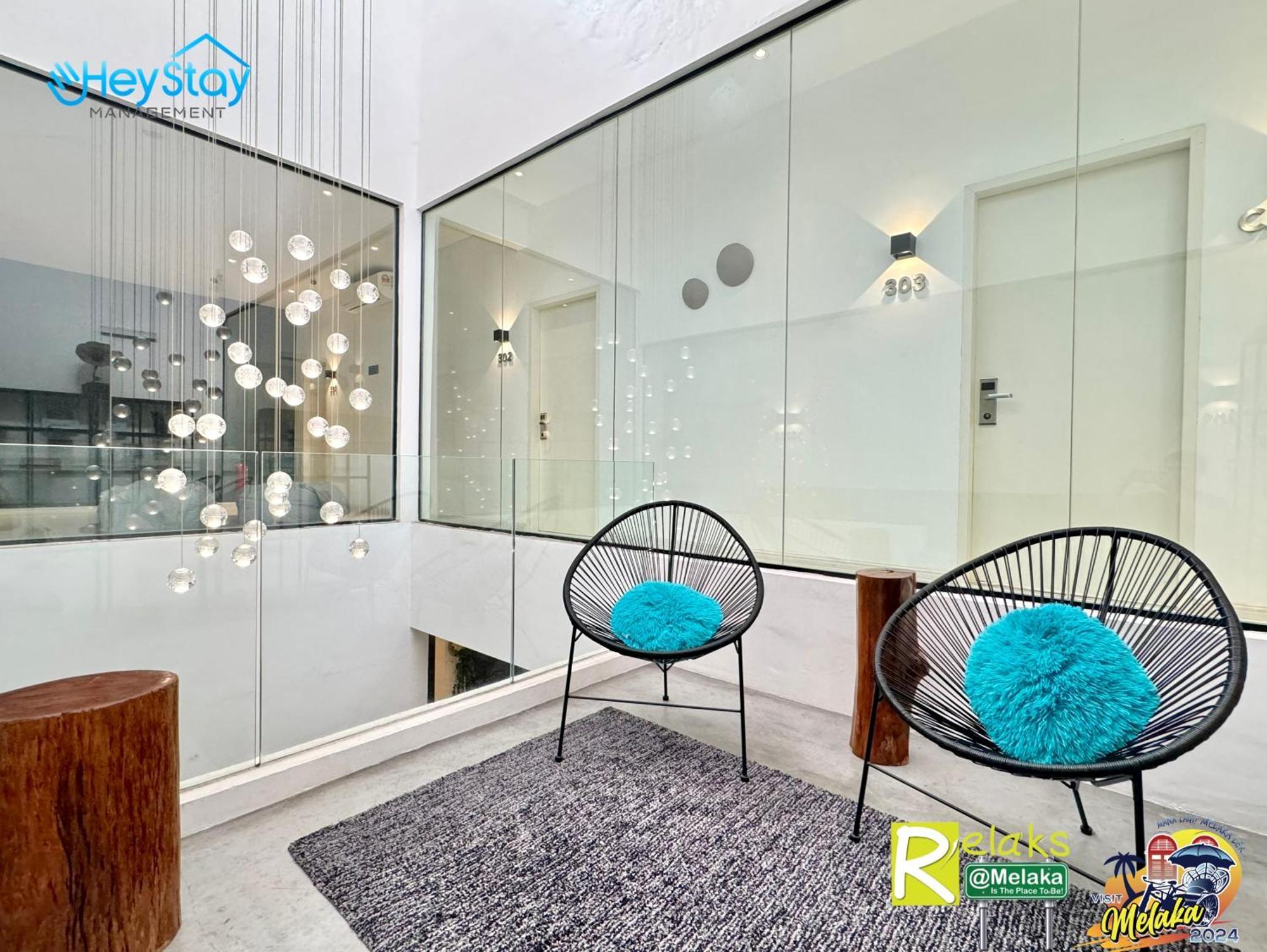 Modern Cave Guest House Walking Distance 5Mins To Jonker Malacca Buitenkant foto