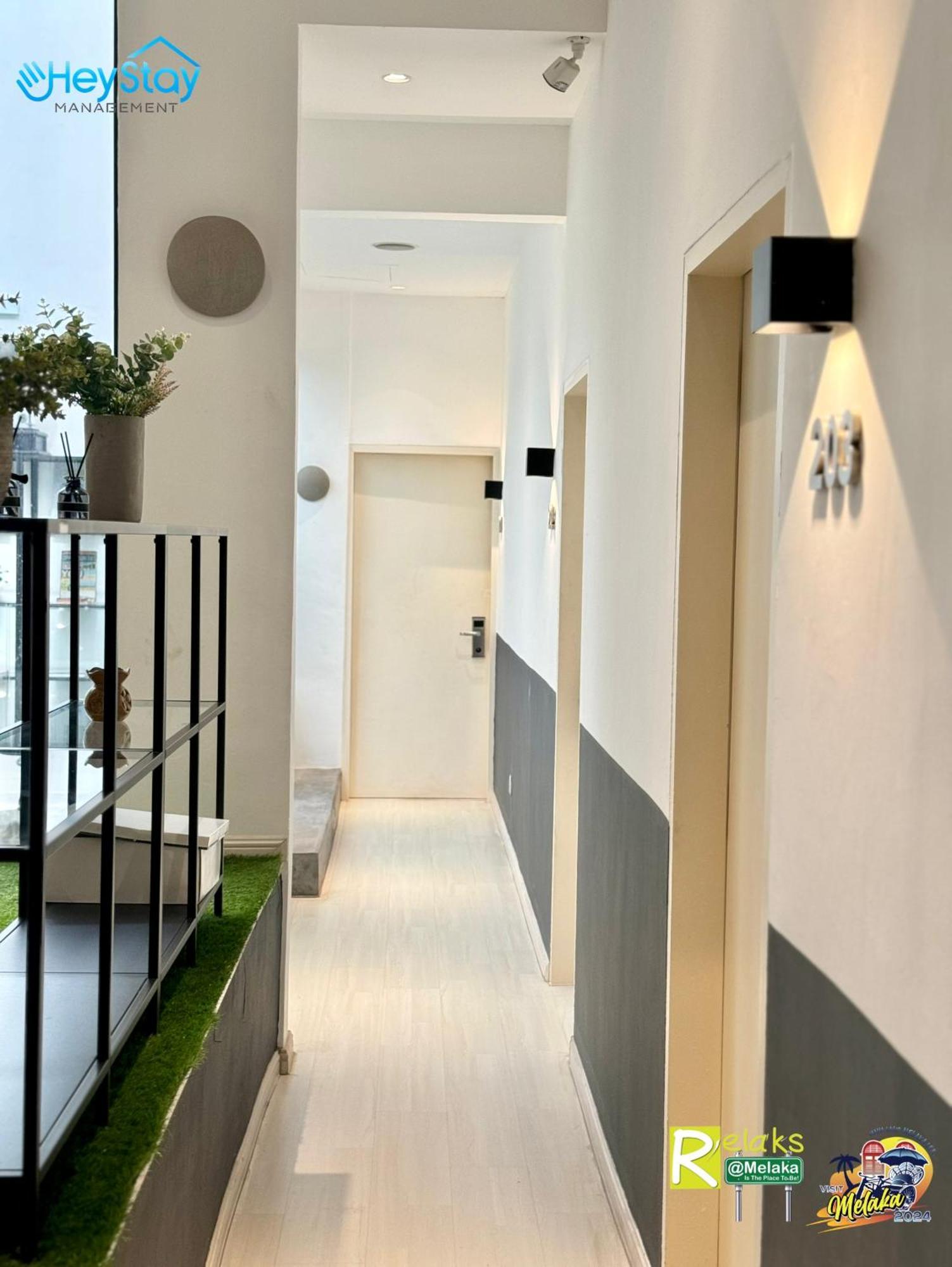 Modern Cave Guest House Walking Distance 5Mins To Jonker Malacca Buitenkant foto